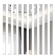 Acrylic Mirror Strips Decor